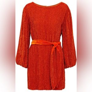Retrofete Red Grace Sequin Dress Size Small